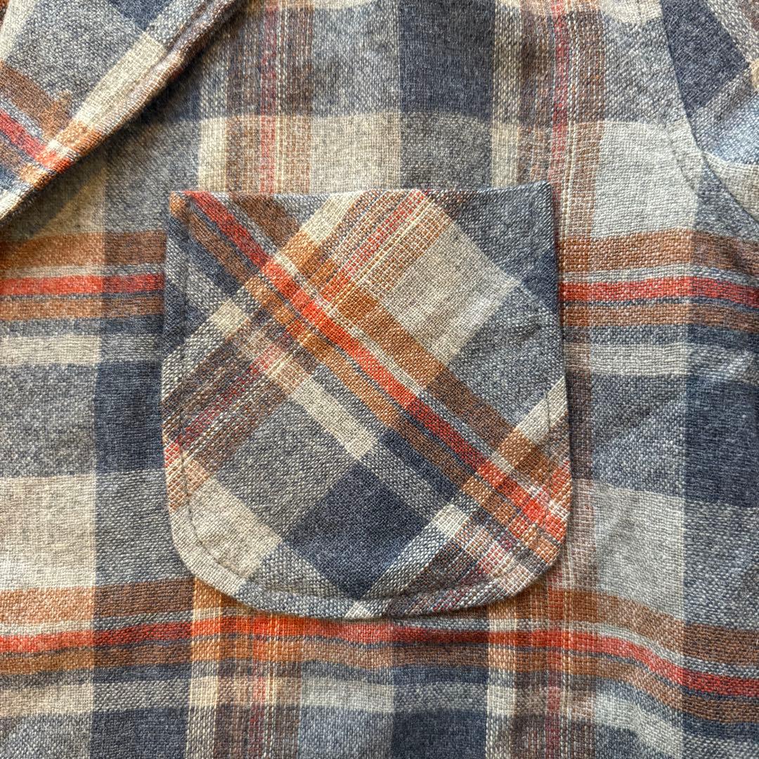 70s USA製　ペンドルトン PENDLETON クルミボタン テーラード M