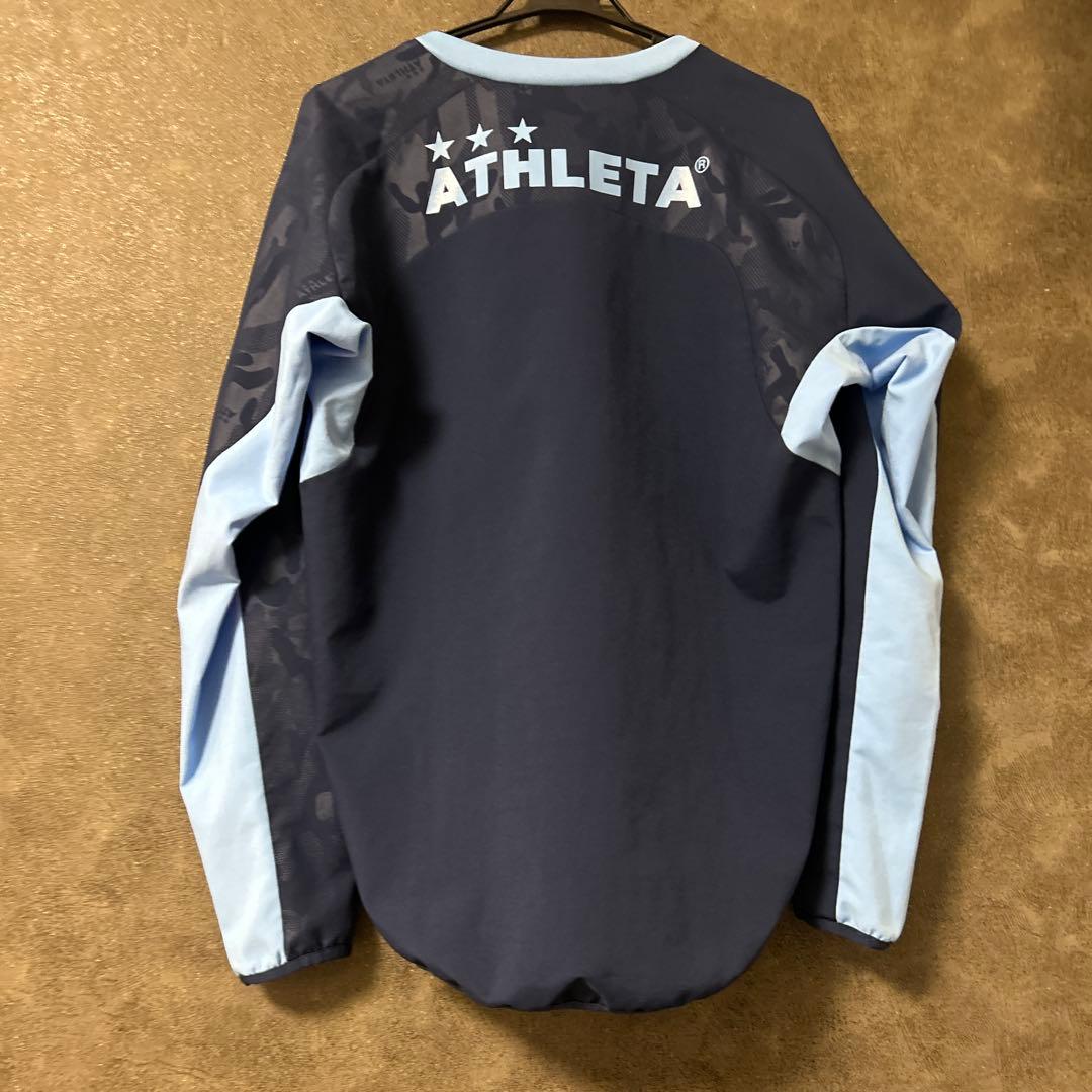 カマタマーレ讃岐　ピステウェア　Lサイズ　 ATHLETA ネイビー