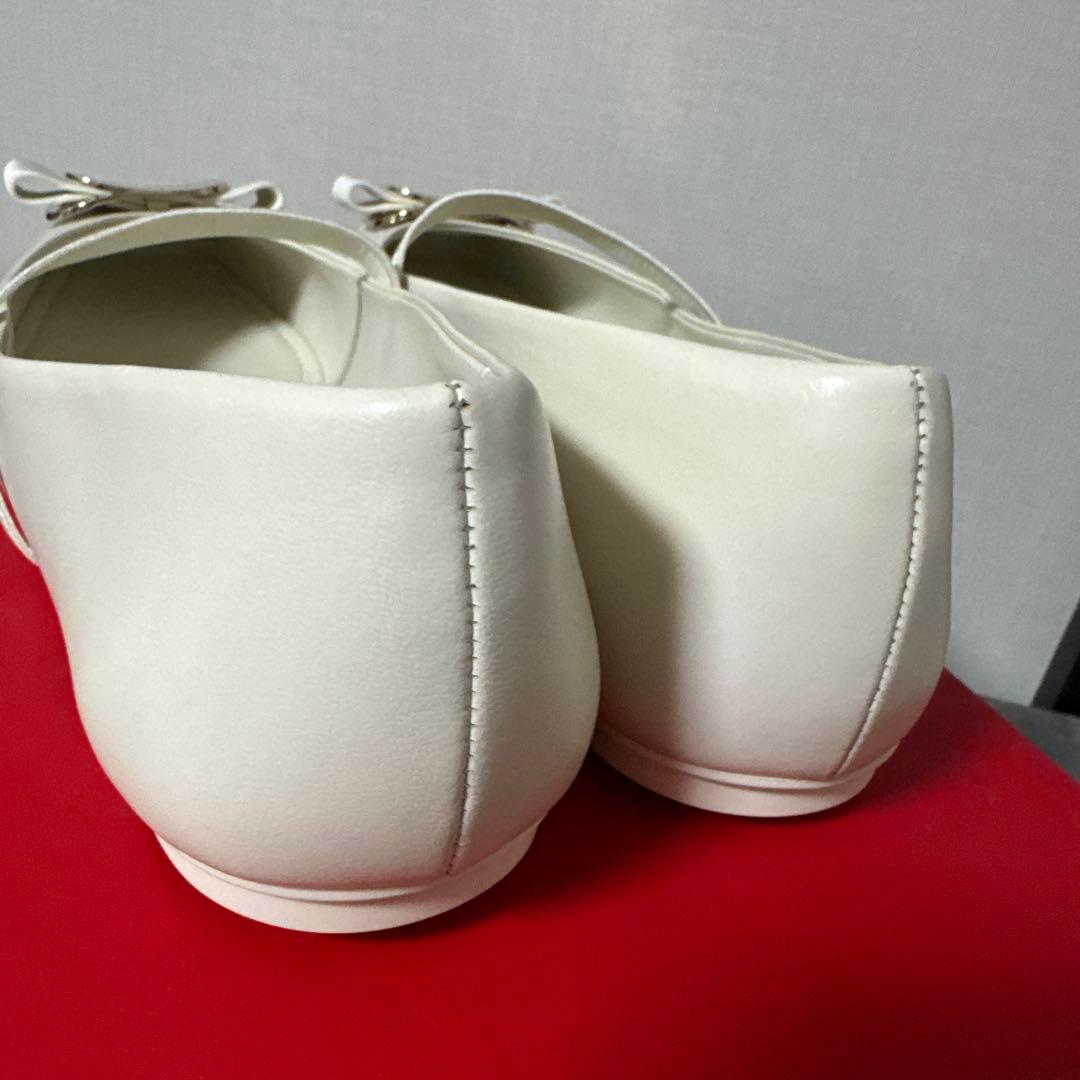 最終　新品　フェラガモ　バレリーナ　シューズ　38ハーフC