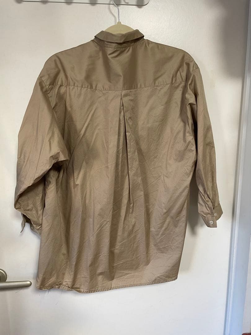 【卒入学式】MOUN TEN. ベージュシャツ　ブラックパンツ　セット売り140