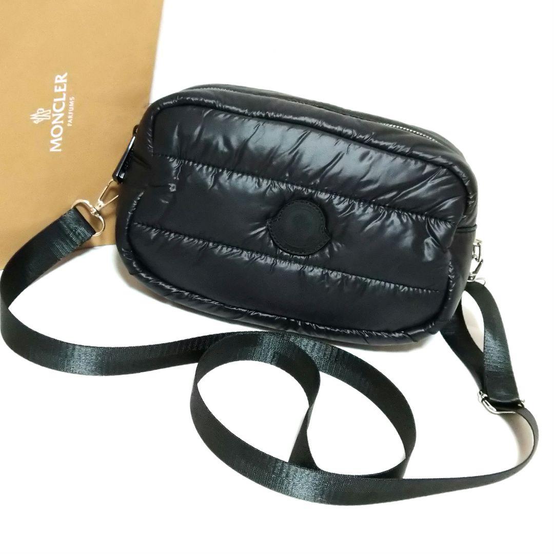 HARRIER様 モンクレール ダウン パルファム ポーチ ショルダー ナイロン
