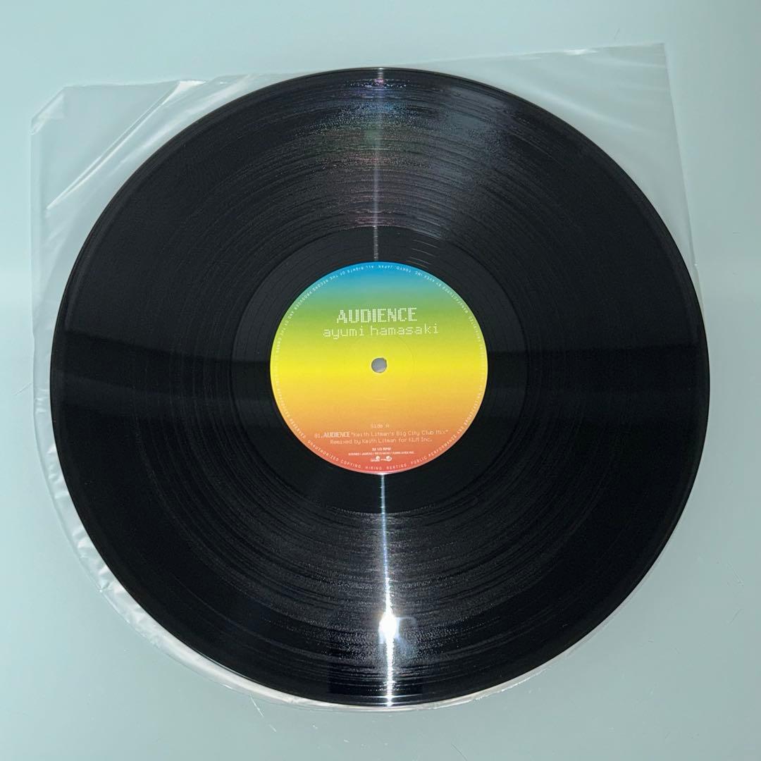 浜崎あゆみ　レコード　AUDIENCE　NEVER EVER　Endless