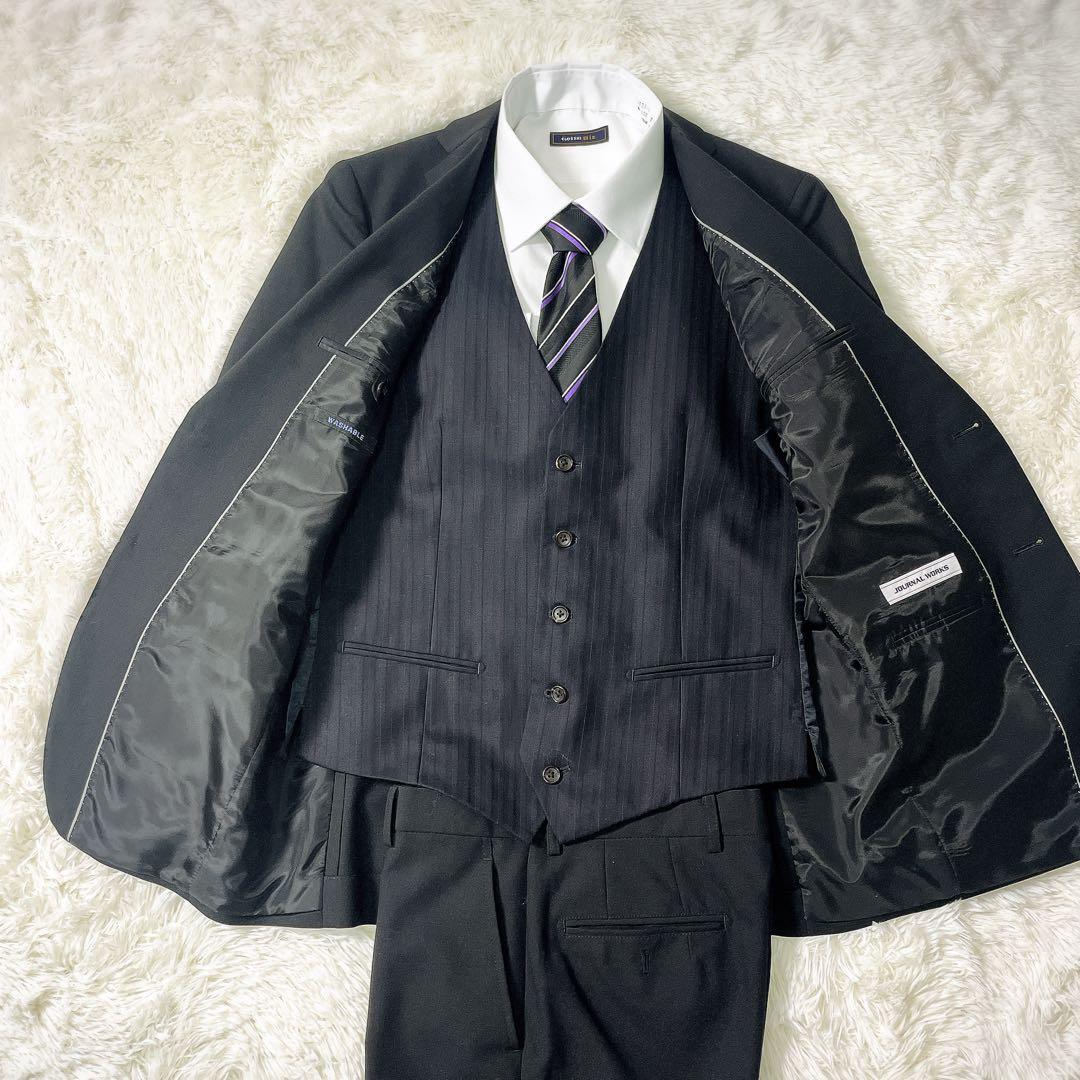 極美品 Journal Works 礼服 3ピース Y6 洗濯可 175 L