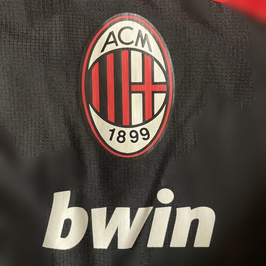 adidas ACミラン ジャージ　ジャケット 黒/赤　bwin サイズL