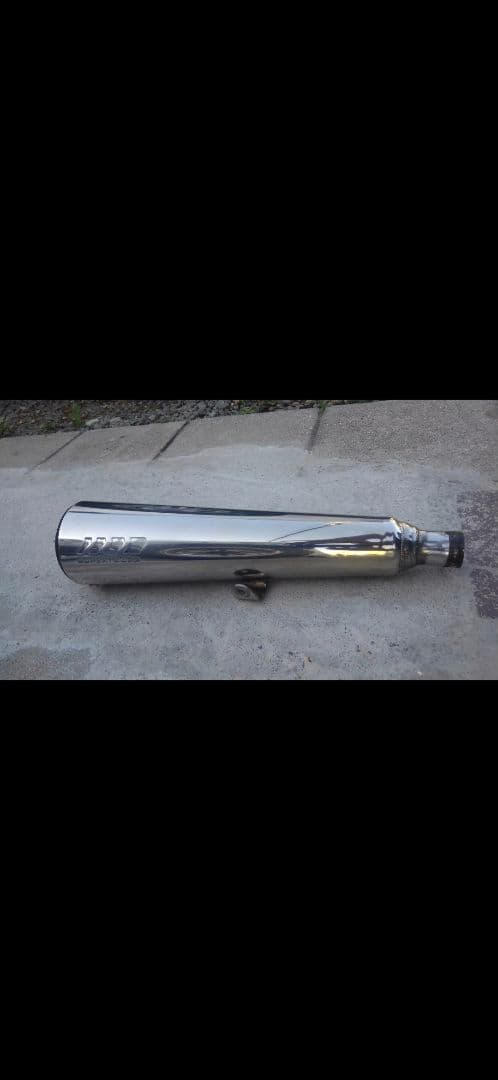 TW200　スーパートラップ　スリップオンマフラー　エキマニ付き