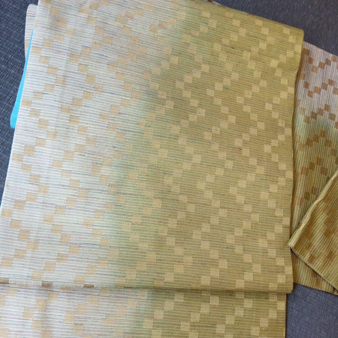 菅原工房 手先二通り　袋帯　霞　リバーシブル　縦縞
