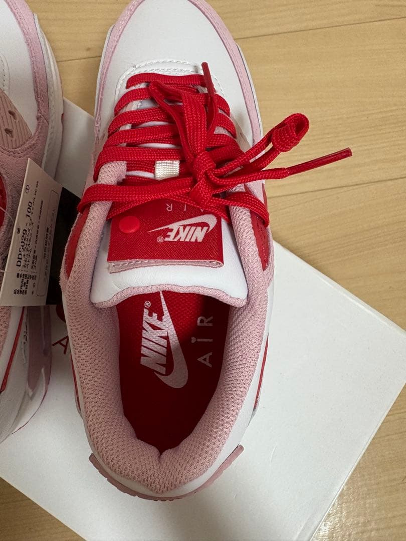 新品未使用NIKE エアマックス90 バレンタインデー　22.5cm