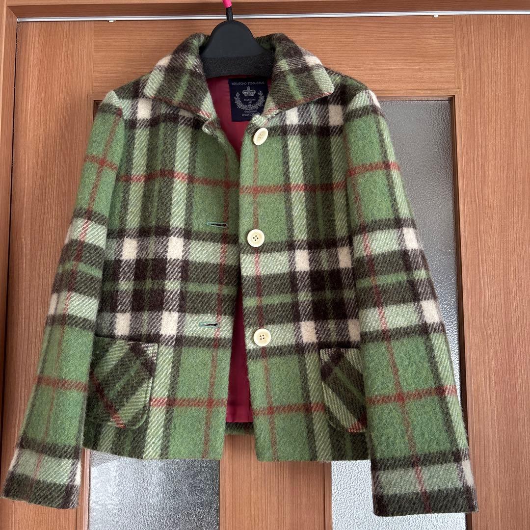 みなとのてんらんかい★チェック柄ジャケット