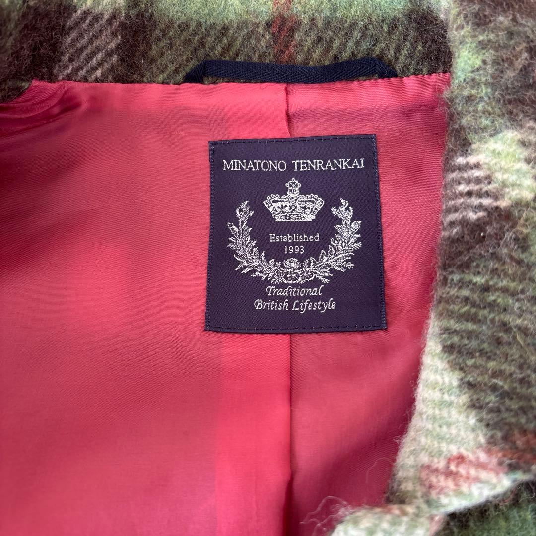 みなとのてんらんかい★チェック柄ジャケット