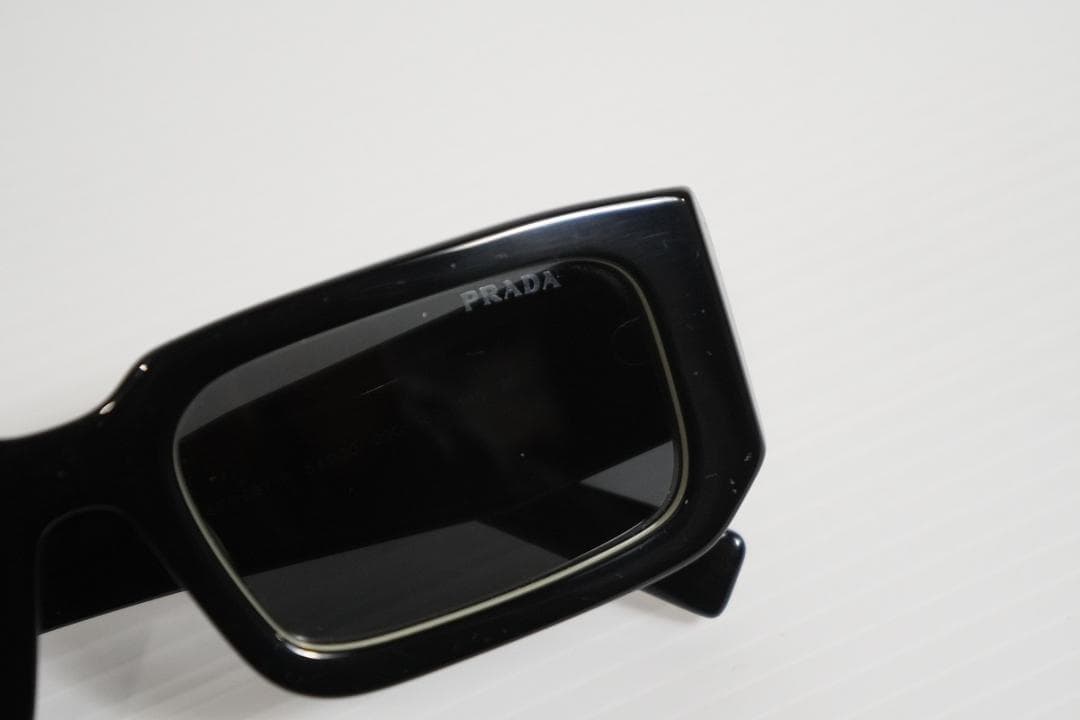 美品 正規 PRADA Symbole sunglasses 1027P▲