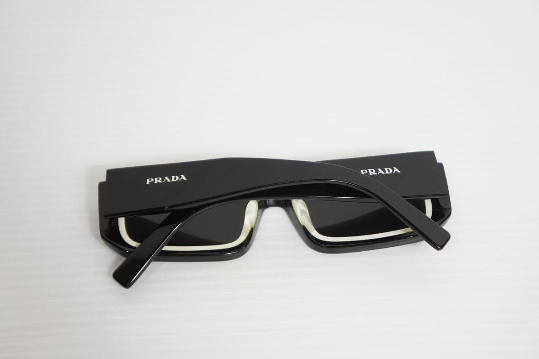 美品 正規 PRADA Symbole sunglasses 1027P▲