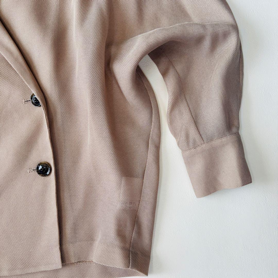 25SS 美品 DOUDOUドゥドゥ メッシュドルマンシャツジャケット