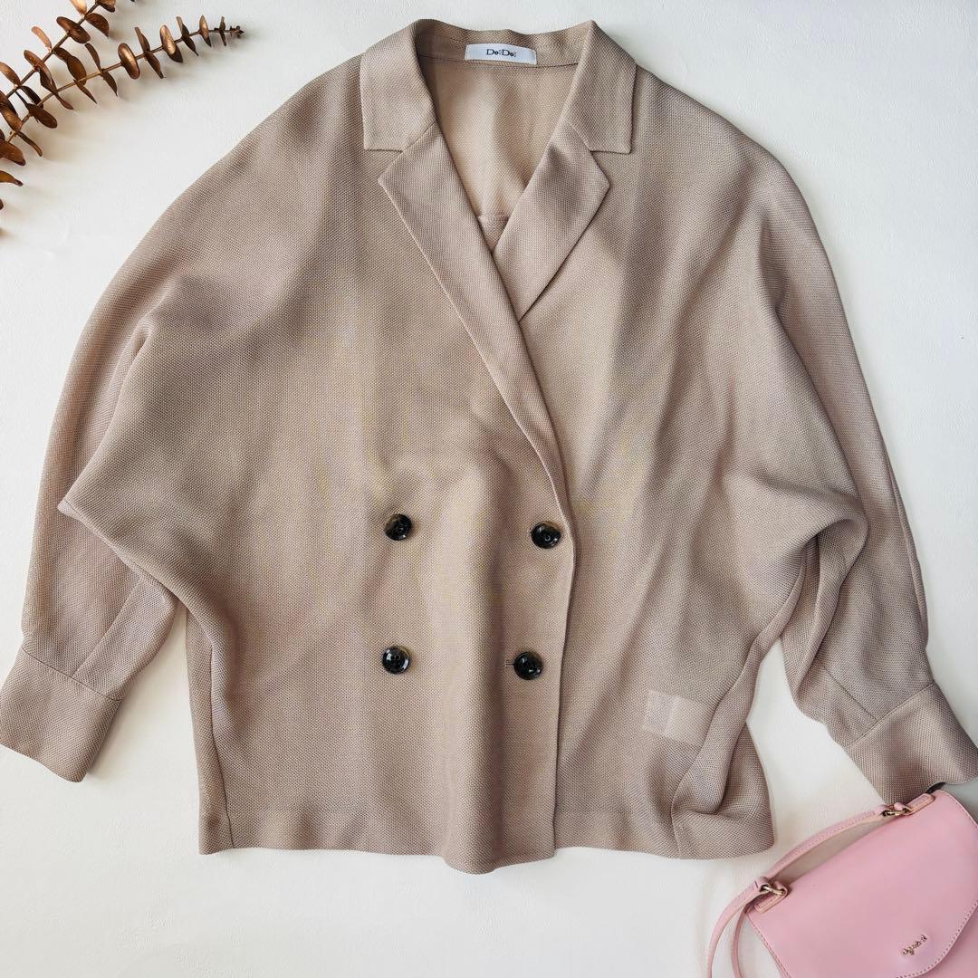 25SS 美品 DOUDOUドゥドゥ メッシュドルマンシャツジャケット