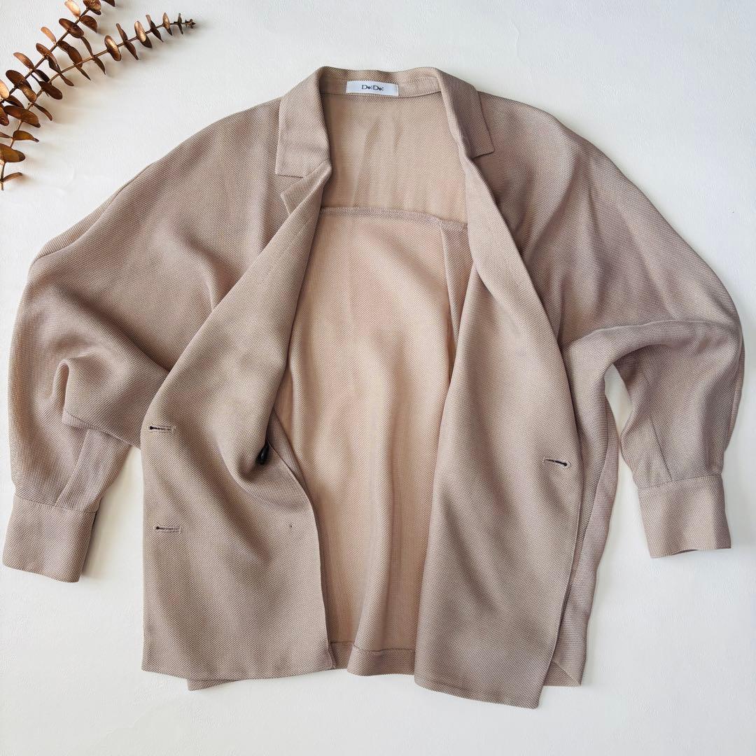 25SS 美品 DOUDOUドゥドゥ メッシュドルマンシャツジャケット