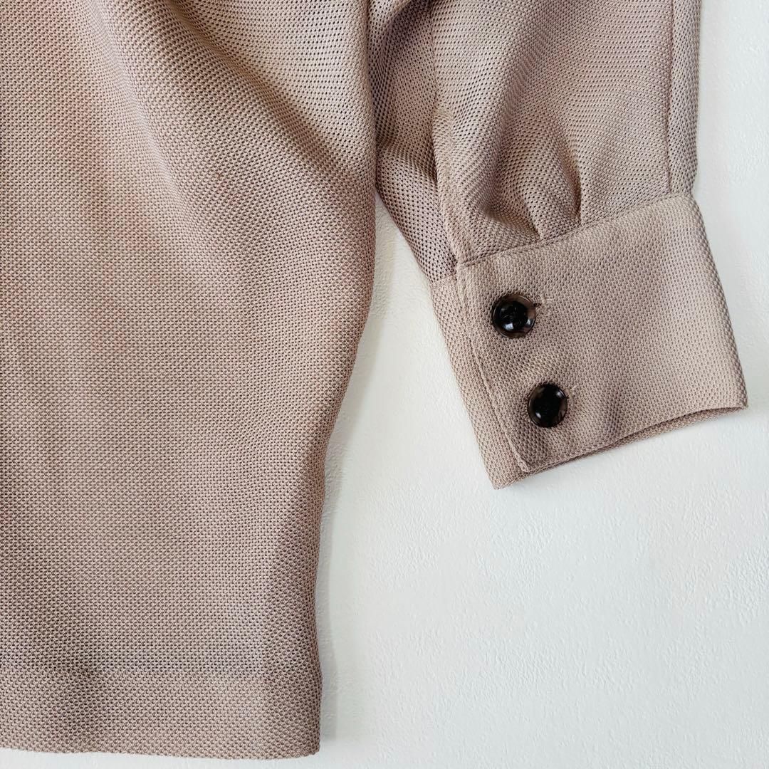 25SS 美品 DOUDOUドゥドゥ メッシュドルマンシャツジャケット