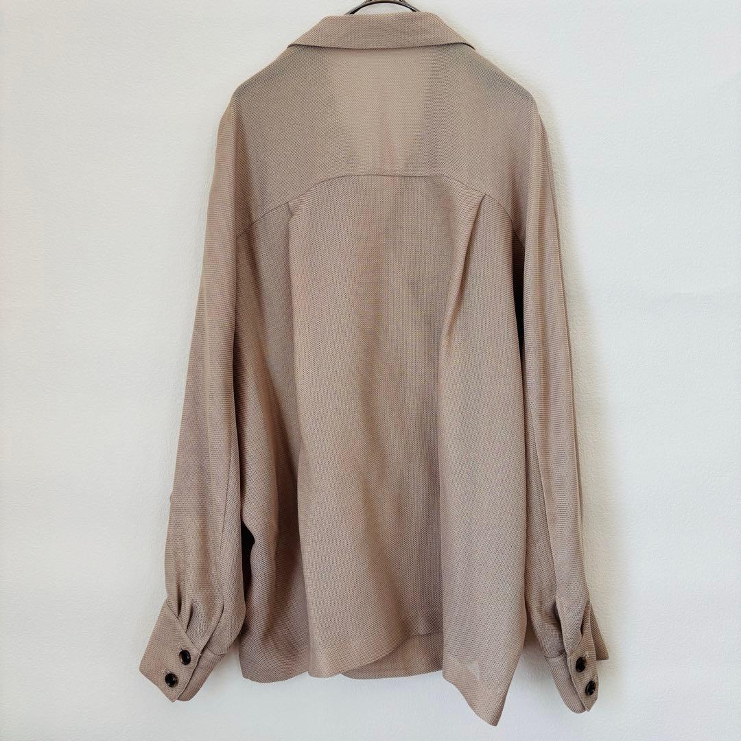 25SS 美品 DOUDOUドゥドゥ メッシュドルマンシャツジャケット