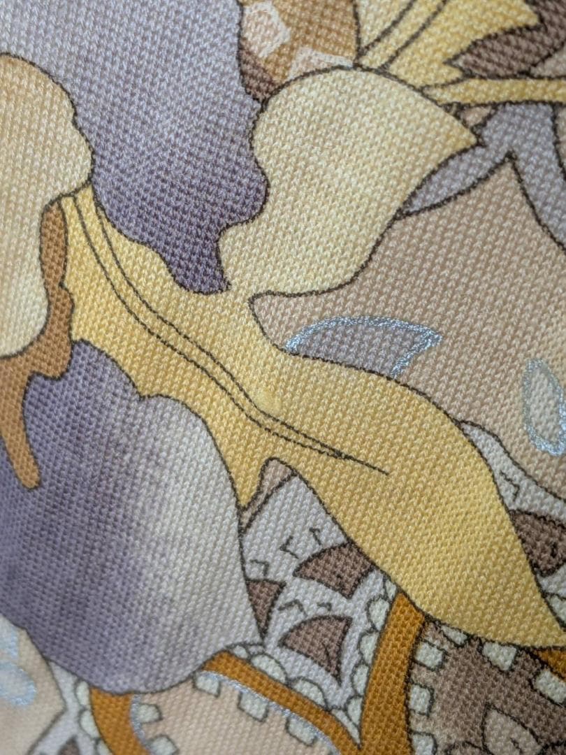 【未使用】LEONARD レオナール ワンピース 花柄 長袖 L