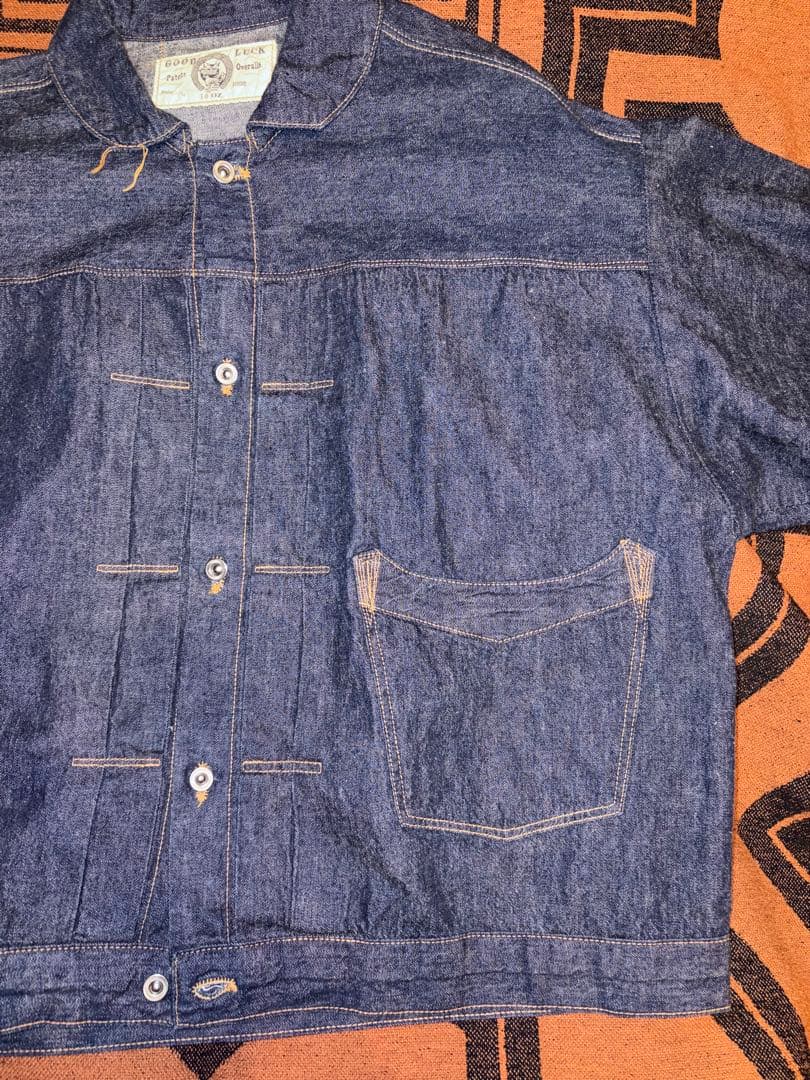 tcbジーンズ good luck denim jacket 46size 新品