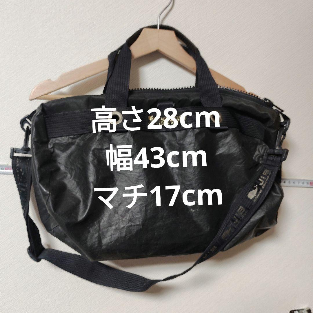 JIB 2WAYショルダー&ハンドル　円柱形　黒　シンプル　軽量 バッグ