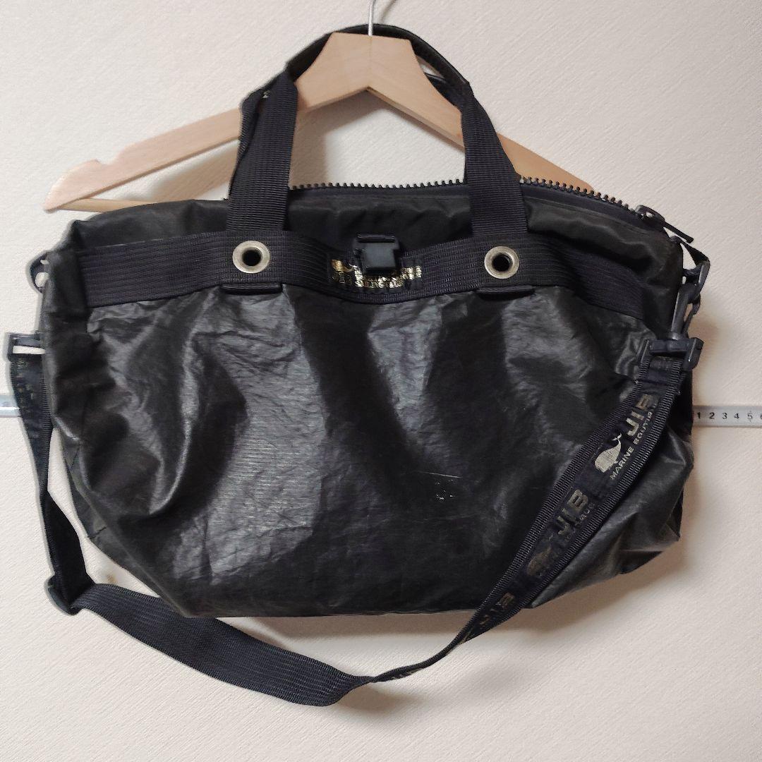 JIB 2WAYショルダー&ハンドル　円柱形　黒　シンプル　軽量 バッグ