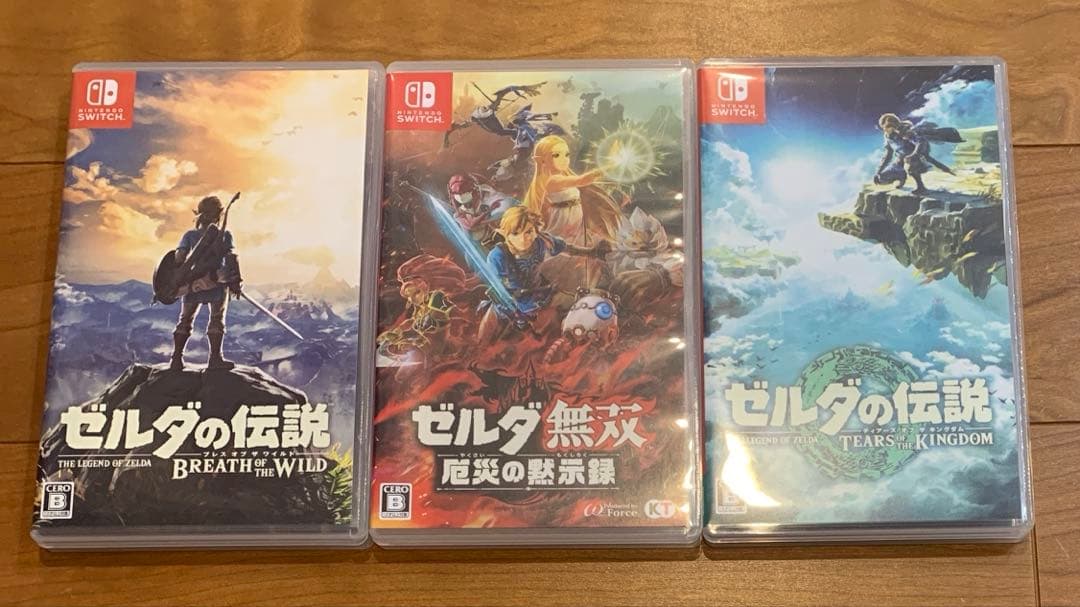 ゼルダの伝説 Nintendo Switch 3本セット