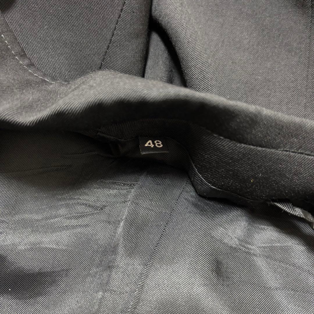 COSTUME NATIONAL HOMME ブラック1B シングル スーツ48