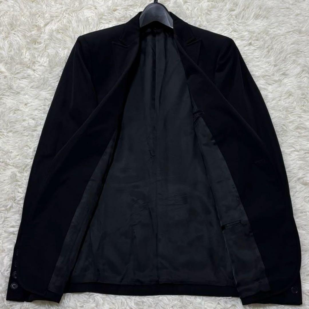 COSTUME NATIONAL HOMME ブラック1B シングル スーツ48