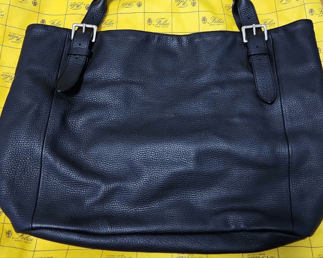 Ryosuke Kojima　Felisi　黒レザートートバッグ
