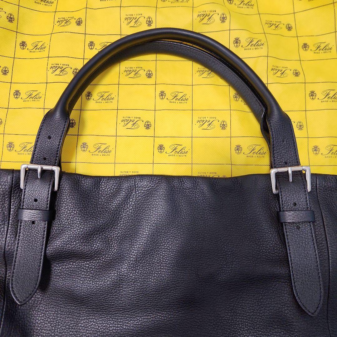 Ryosuke Kojima　Felisi　黒レザートートバッグ