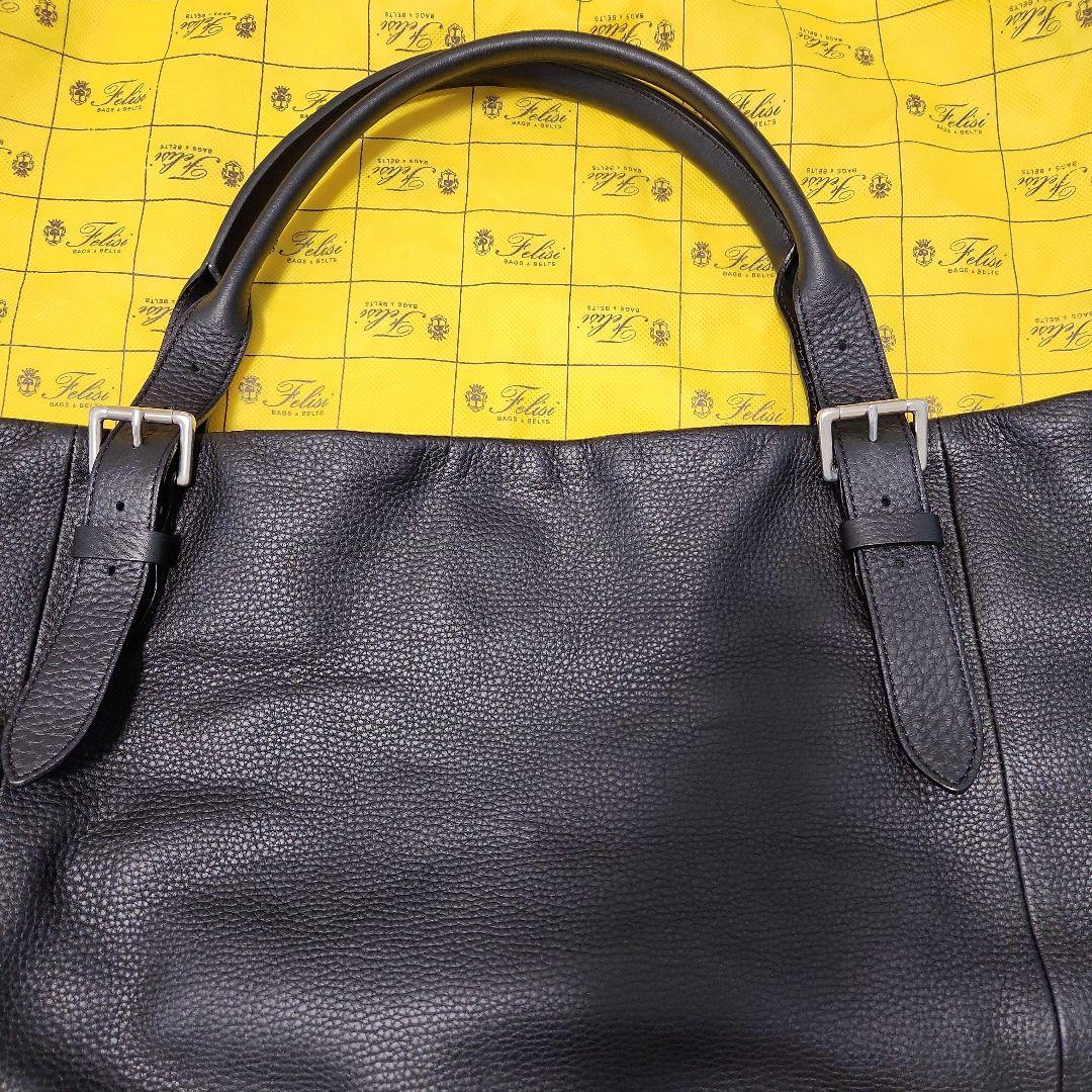 Ryosuke Kojima　Felisi　黒レザートートバッグ