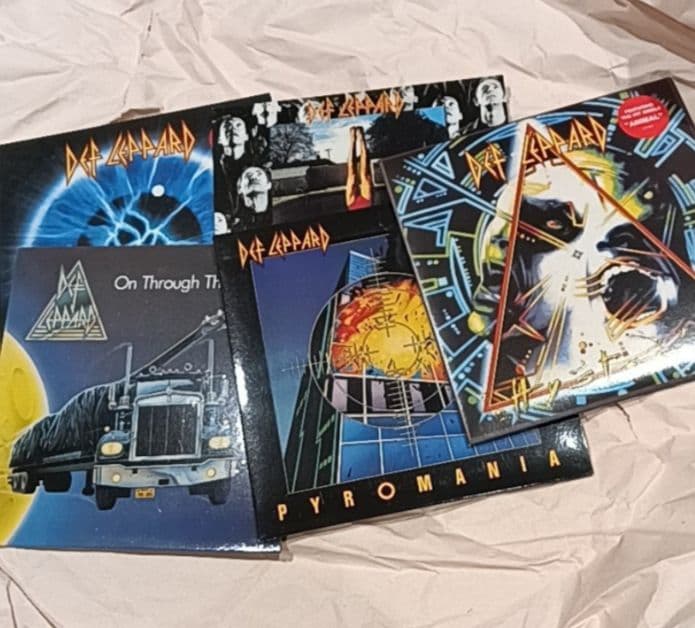 DEF LEPPARD デフレパード　紙ジャケット　5枚セット