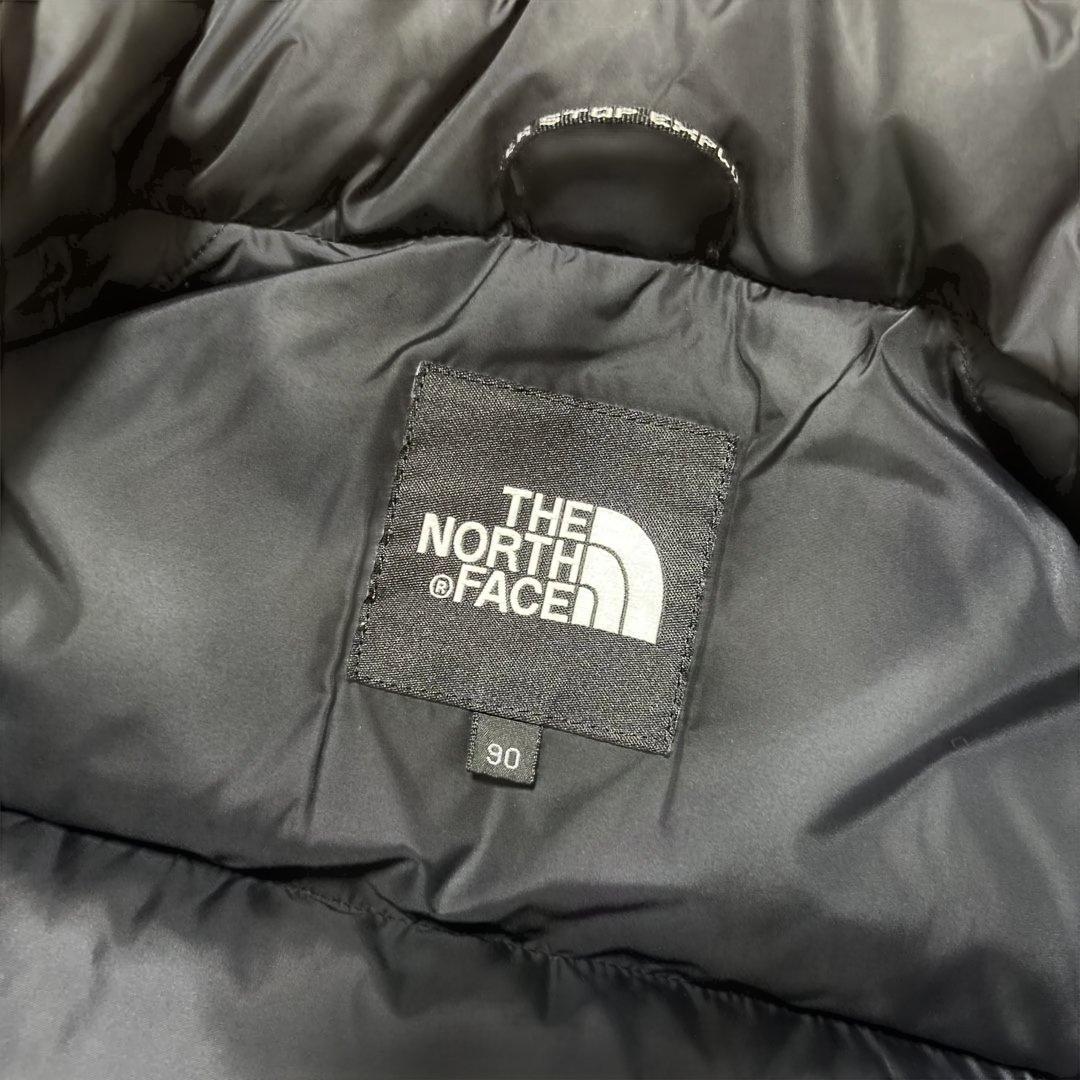 s*1様 ノースフェイス　マットブラックヌプシダウンベスト700フィル