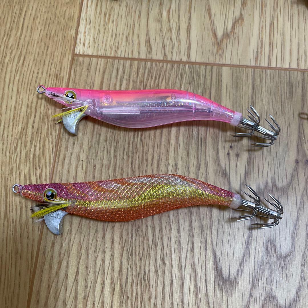 エギ 3号 メーカー色々 21個セット ケース2個付