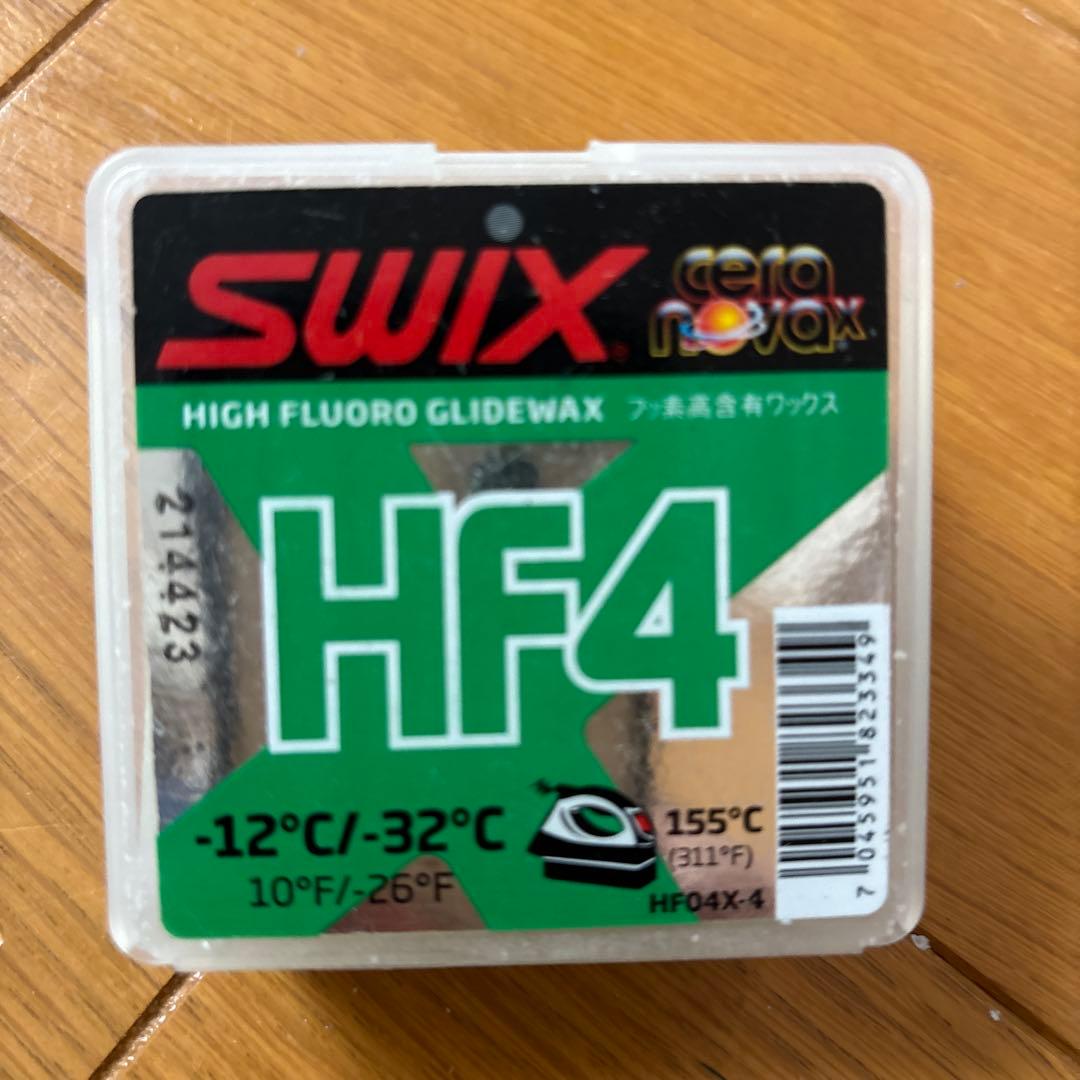 SWIX ハイフルオログライドワックスセット