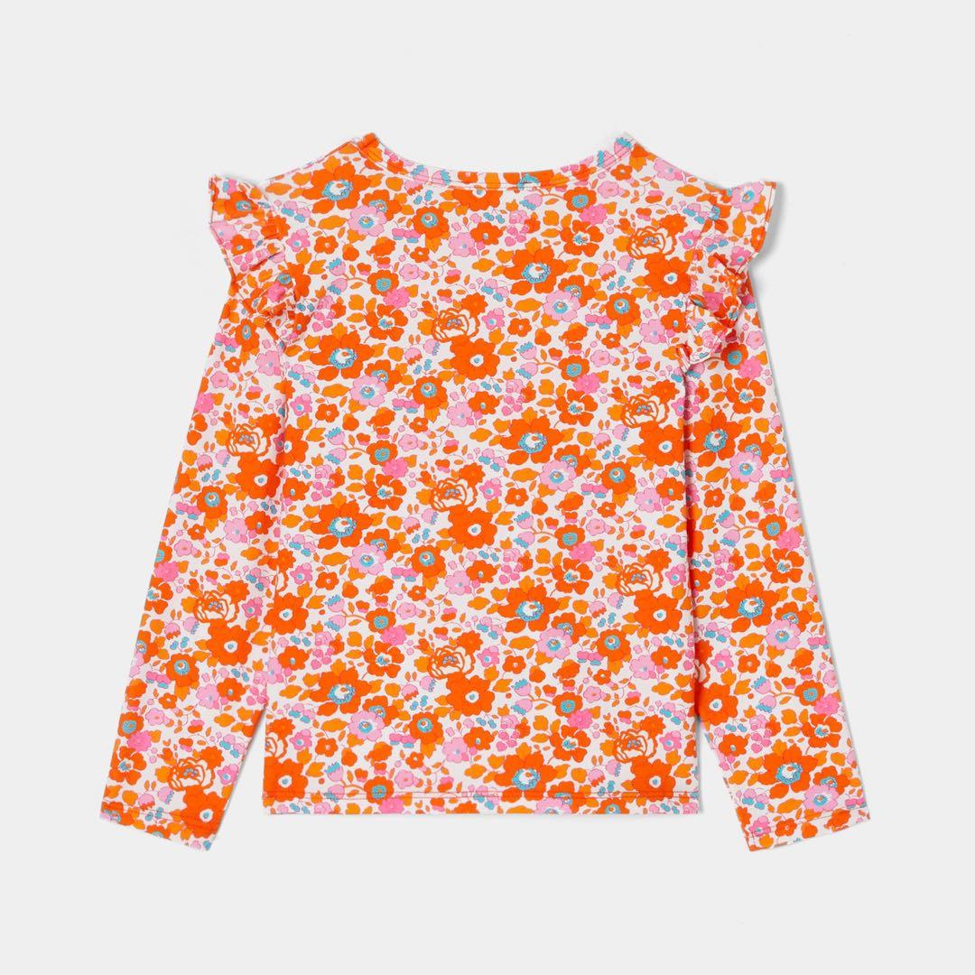 Jacadi 水着　ラッシュガード　日焼け予防　リバティ　110 120 6歳