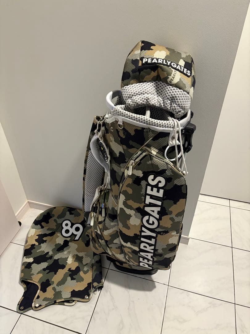 PEARLY GATES 迷彩キャディバッグ PGM4G
