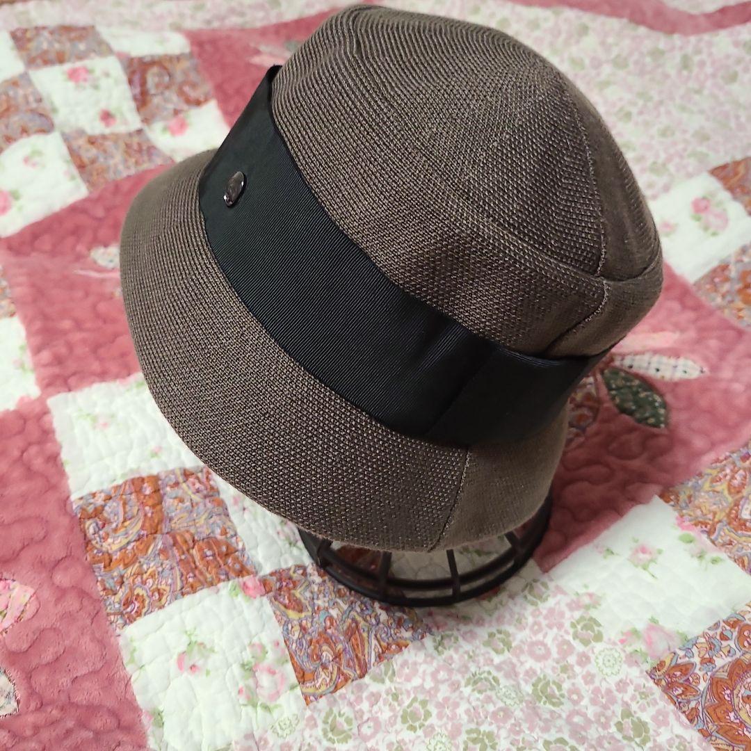 LANVIN バケットハット ブラウン/ブラック