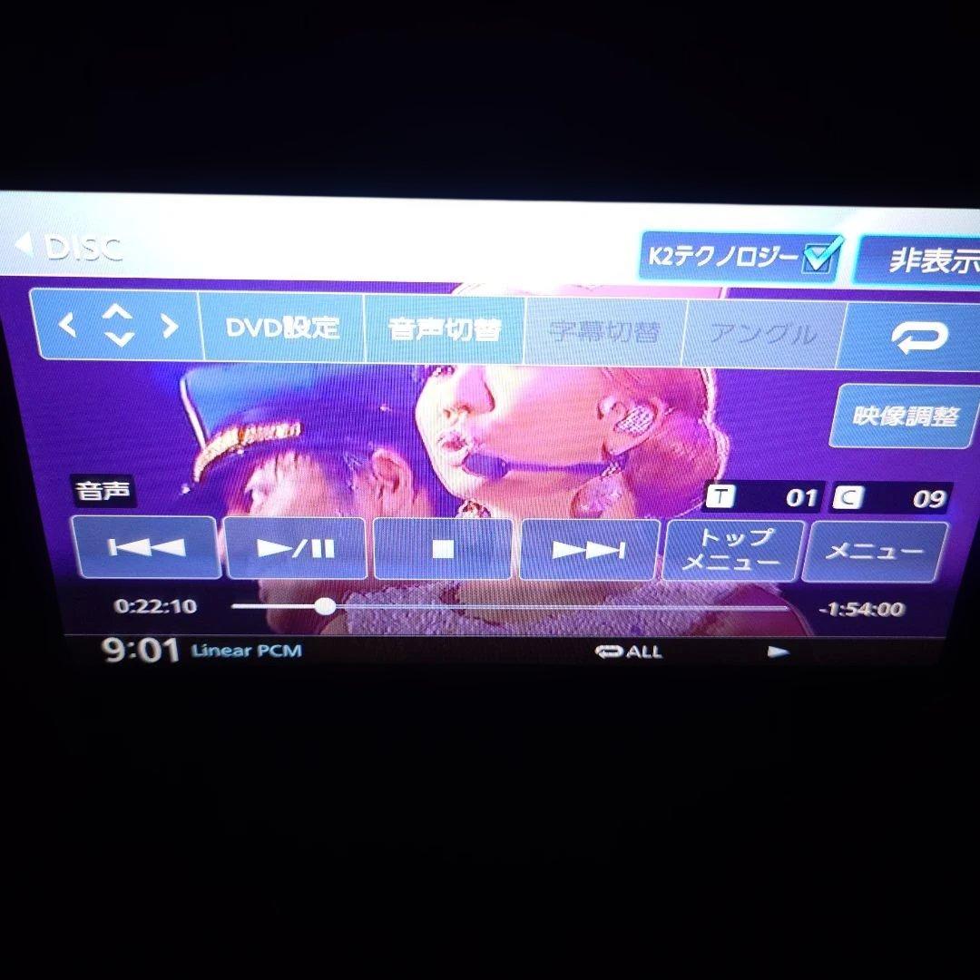t*a様 KENWOOD MDV-L504W 中古ナビ CD/DVD/Bluet