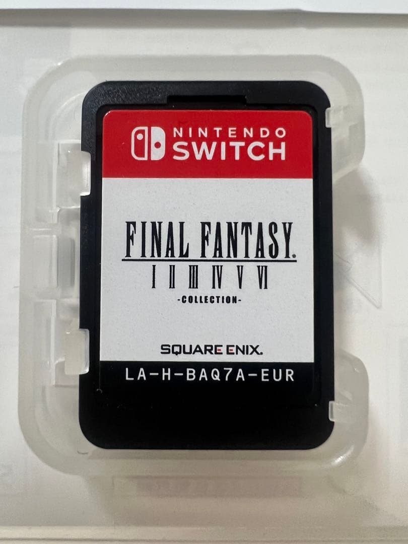 ファイナルファンタジー　ピクセルリタスター　スイッチ　欧州版　シール付き　FF