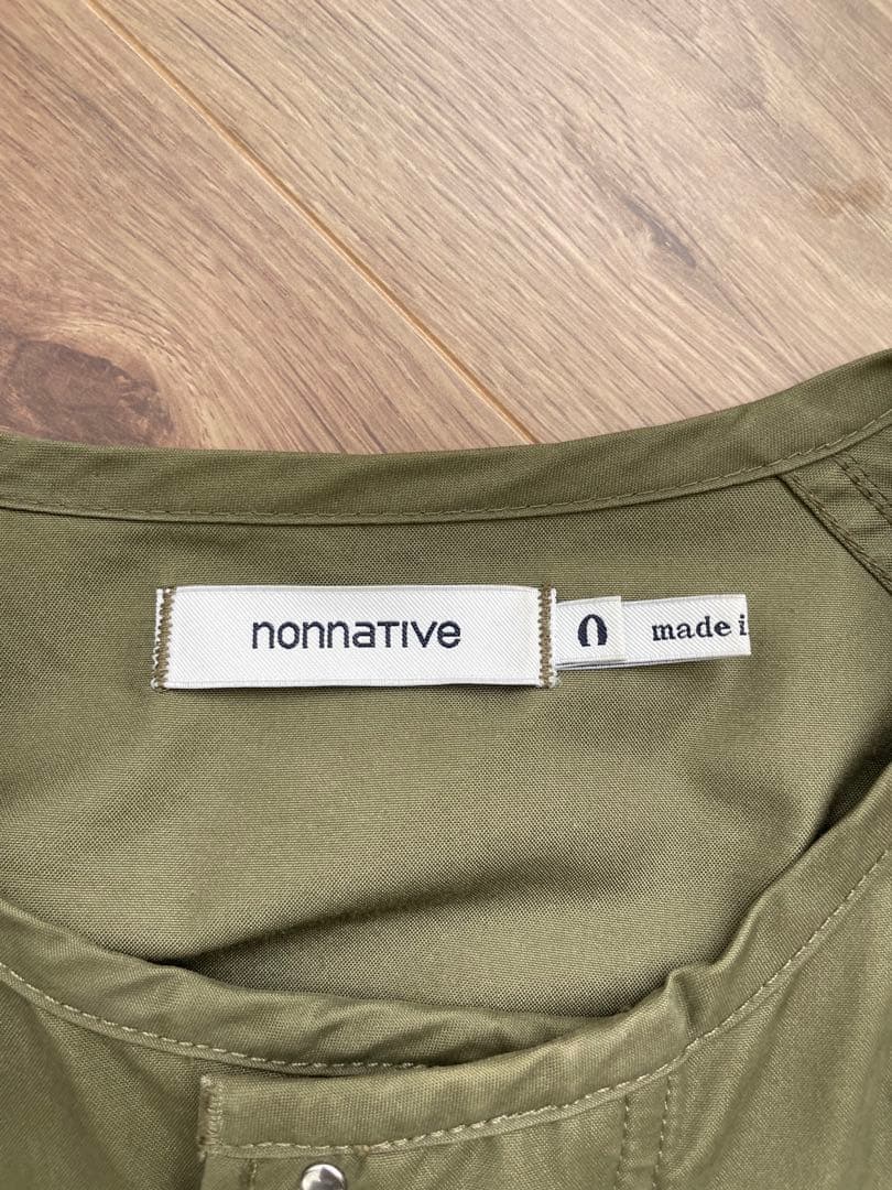 nonnative soldier coat oxford コート