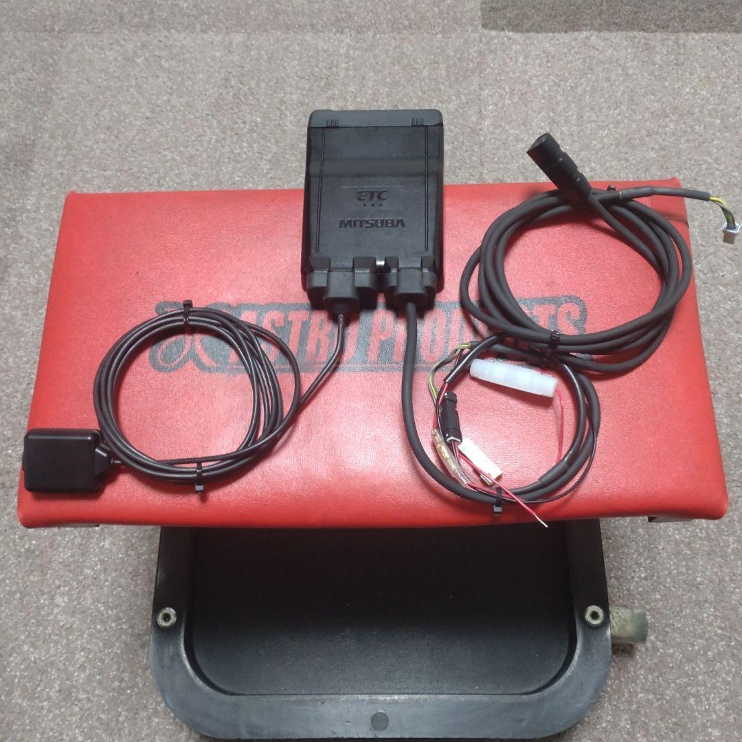 バイク用　ETC　車載器　ミツバ　BE61-W　（検索用）ETC2.0　1078