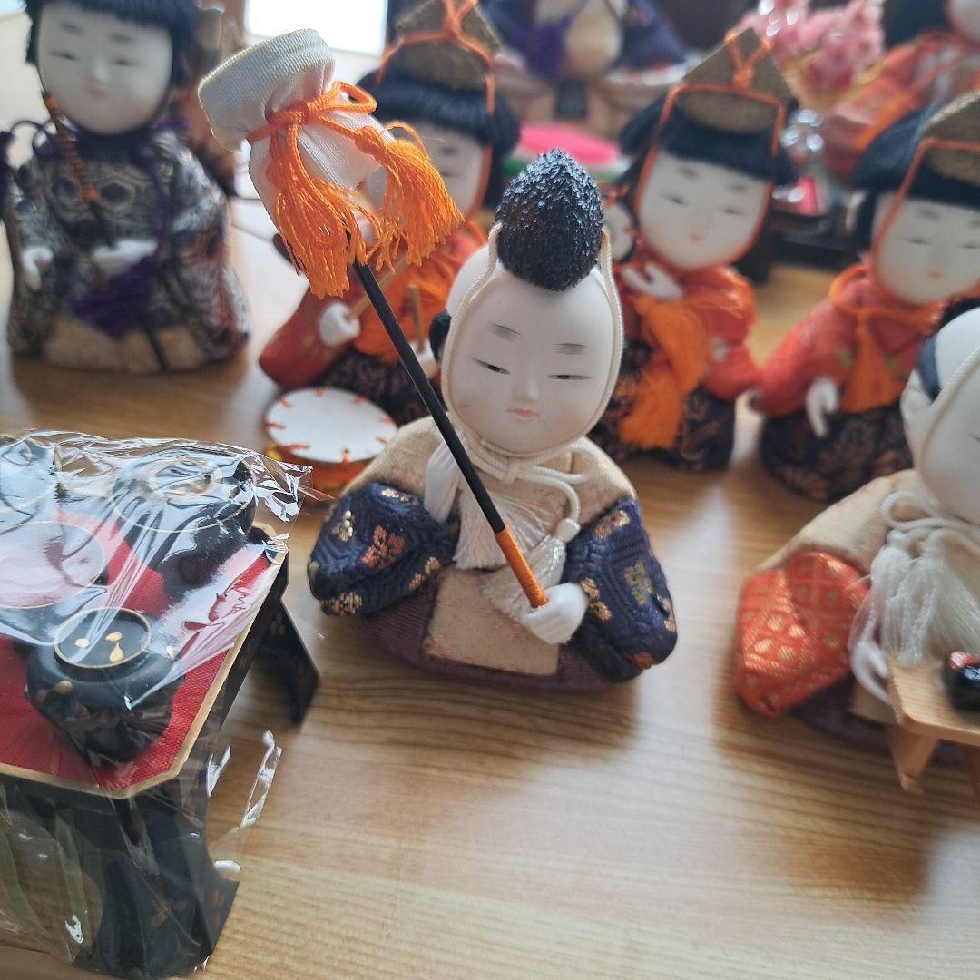 木目込雛人形15体