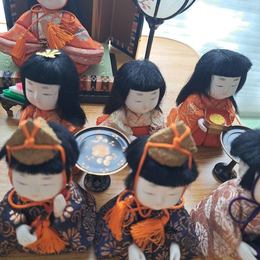 木目込雛人形15体