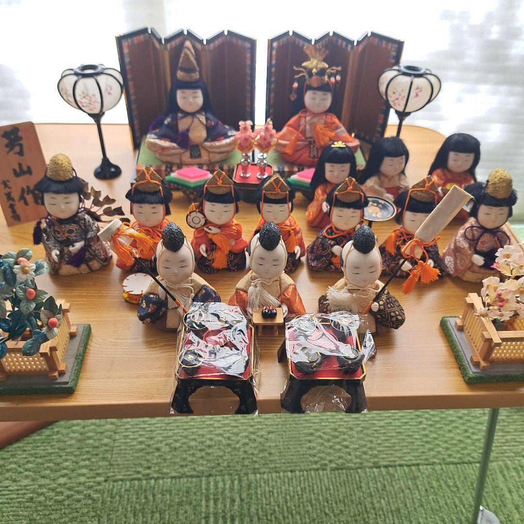 木目込雛人形15体