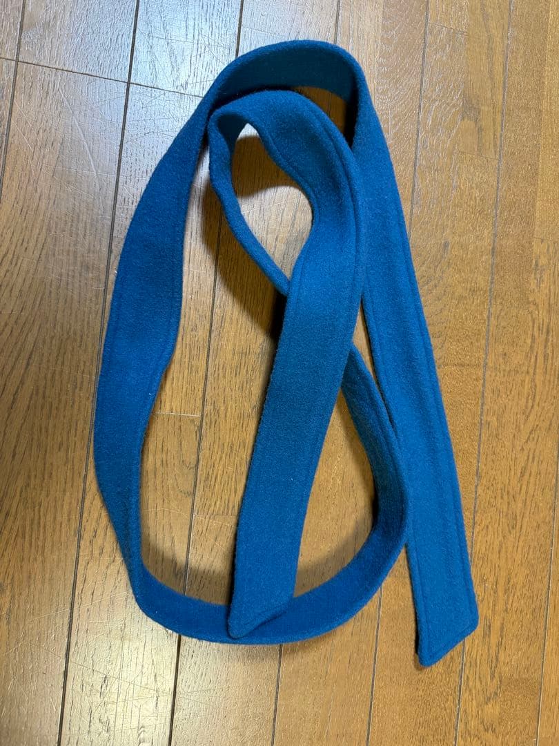 SOFT WOOL BAL COLLAR COAT ブルー　 Sサイズ