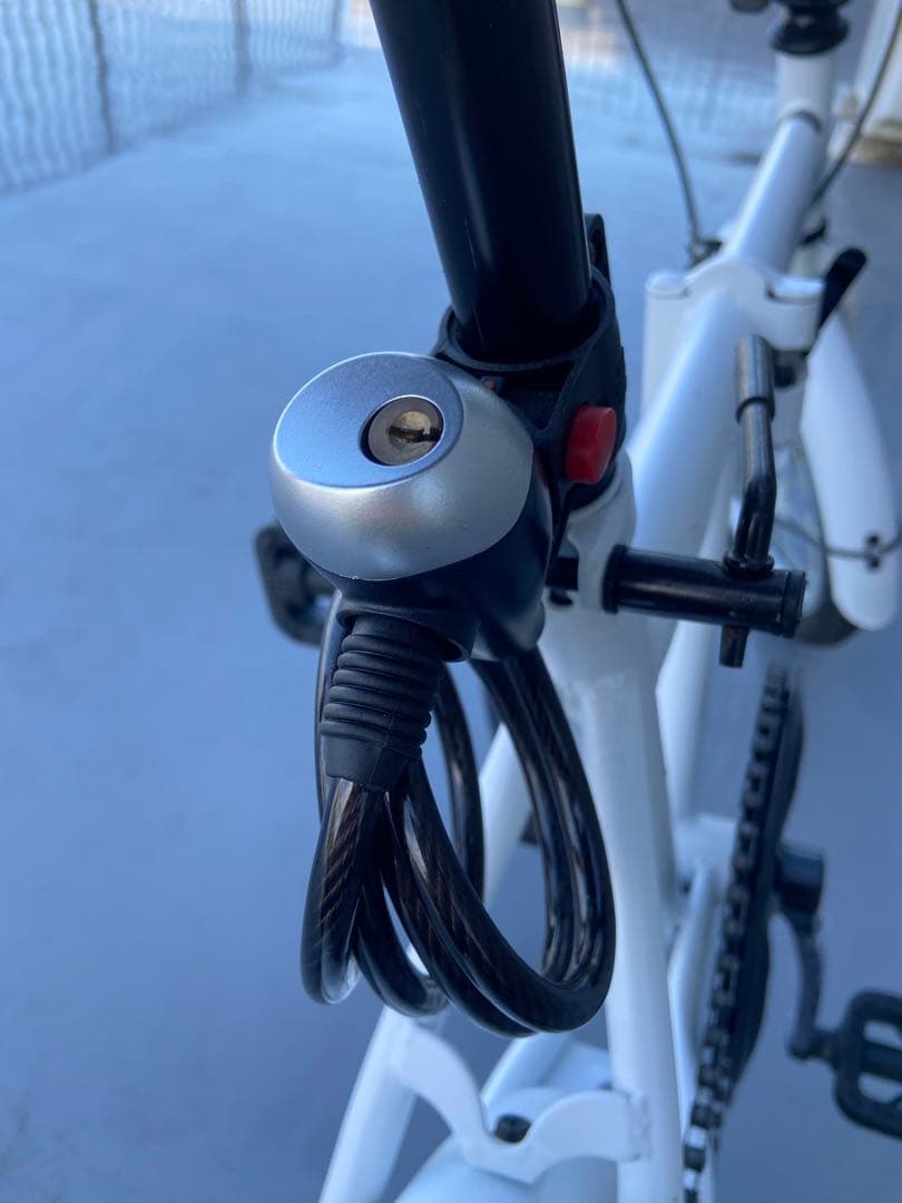 折りたたみ自転車16インチ/ホワイト