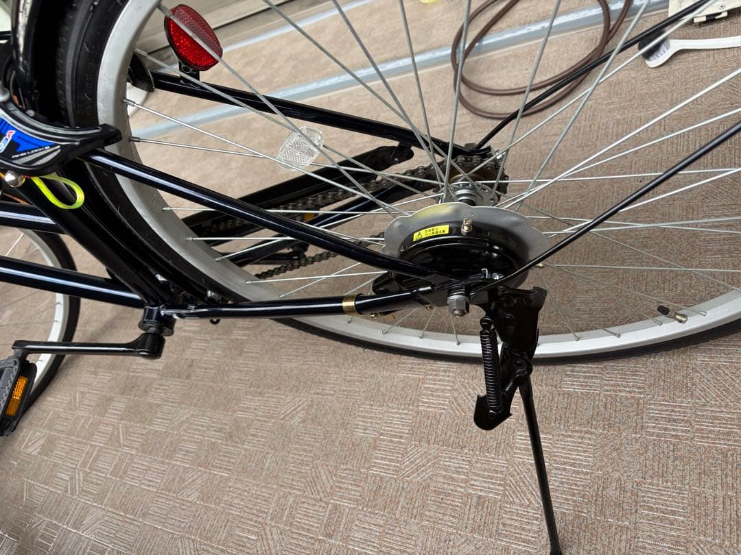 【直接引取限定、東京墨田区】美品！あさひ 26インチ 自転車オートライト