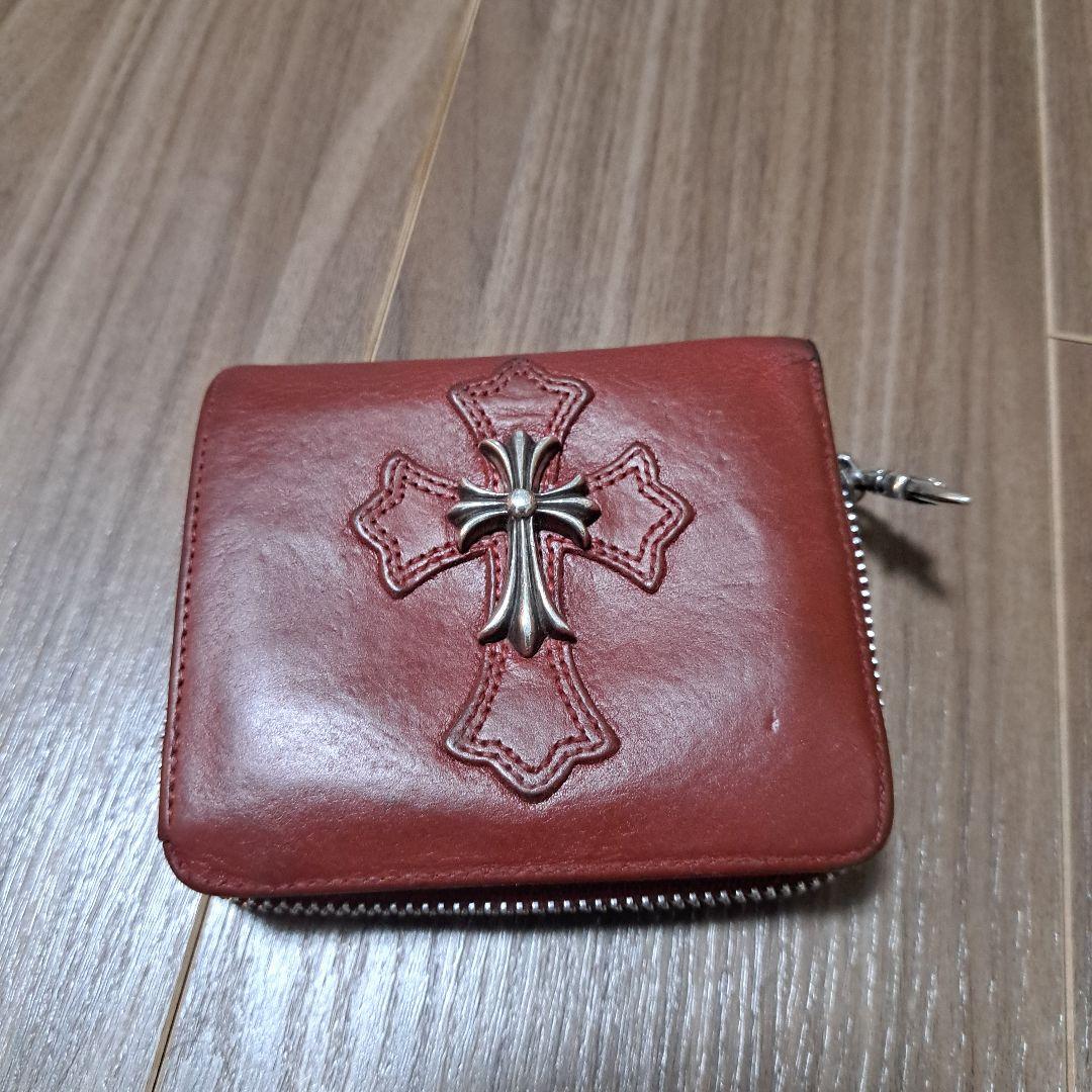 クロムハーツ　スクエアジップビルウォレット『カスタム』　財布　激レア