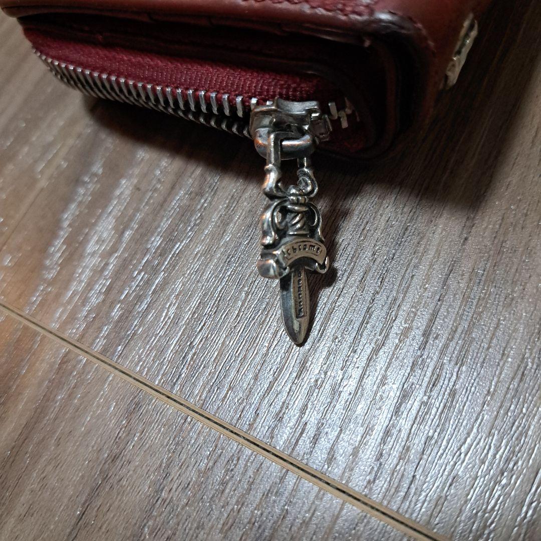 クロムハーツ　スクエアジップビルウォレット『カスタム』　財布　激レア