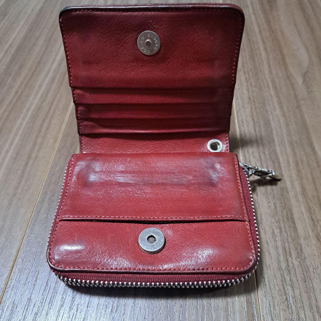 クロムハーツ　スクエアジップビルウォレット『カスタム』　財布　激レア